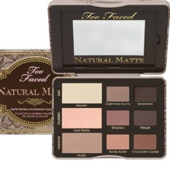 Too Faced Natural eye look matte eye palette BNWT - Picture 1 of 2
